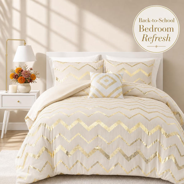 Metallic Comforter Set