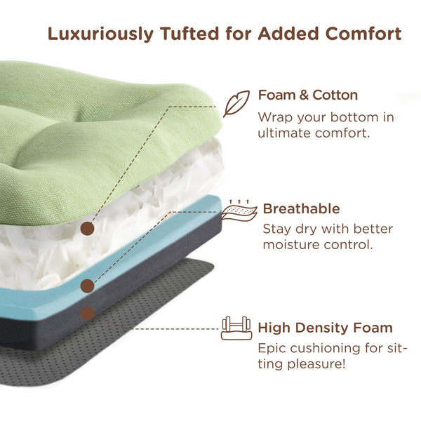Three-Layer Dining Chair Cushions