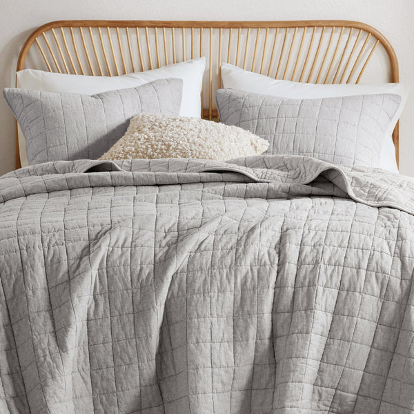 Linen Blend Quilt Set