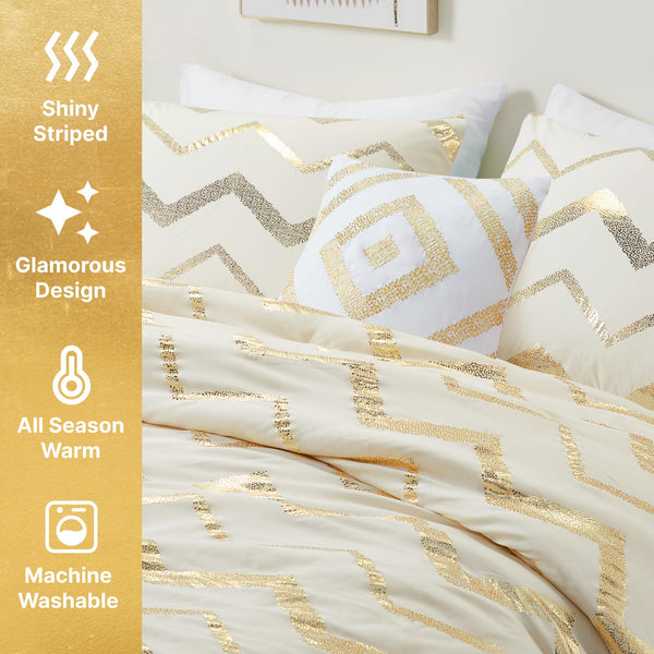 Metallic Comforter Set
