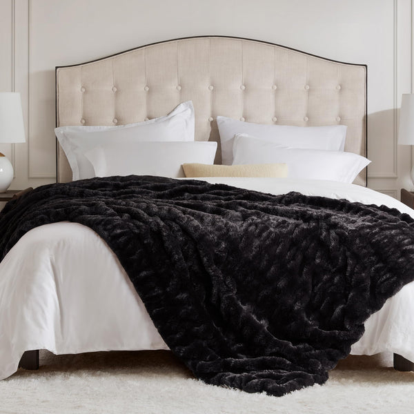 Faux Fur Throw Blanket