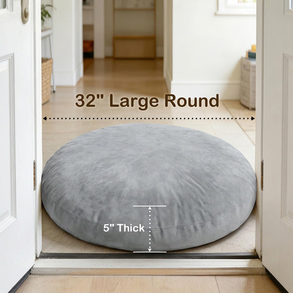 Solid Round Floor Cushion
