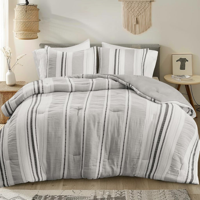 Tahoe Striped Comforter Set