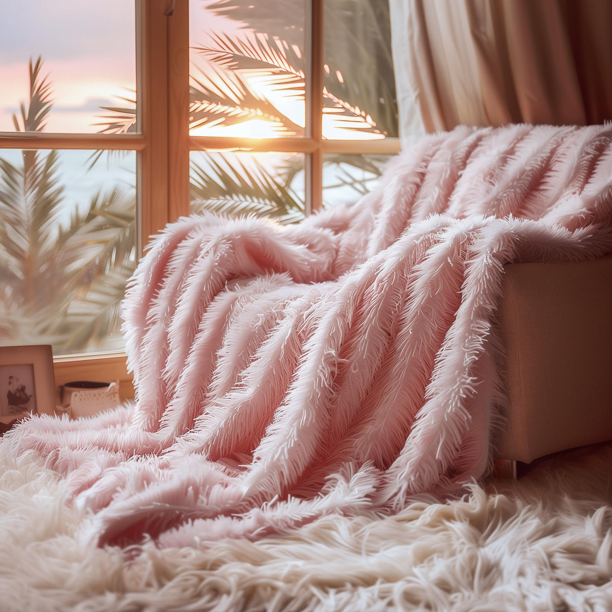 Shaggy Throw Blanket