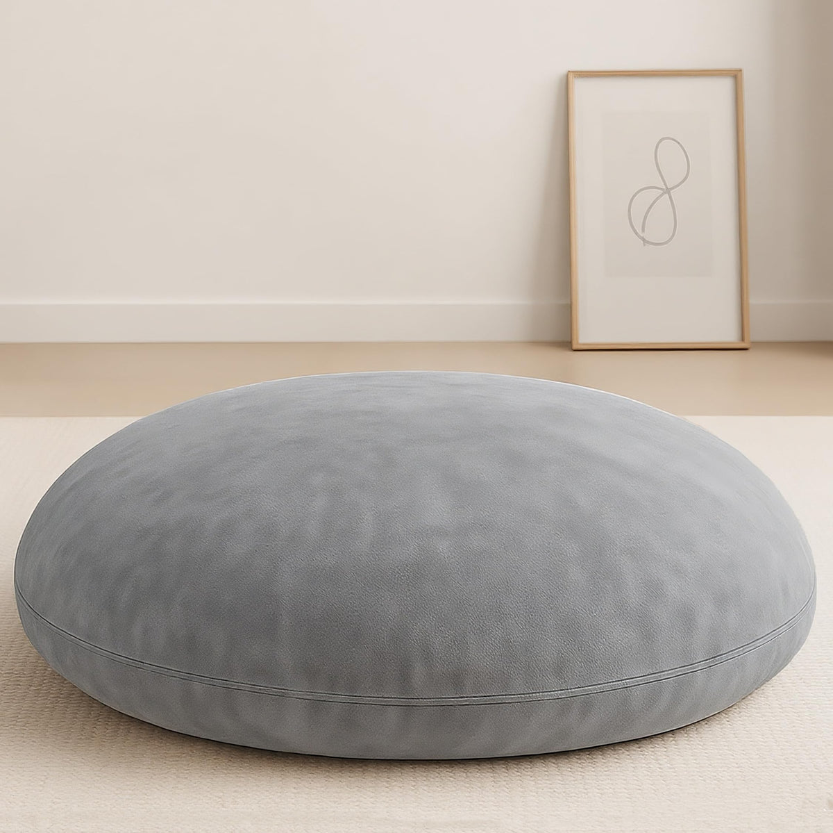 Solid Round Floor Cushion