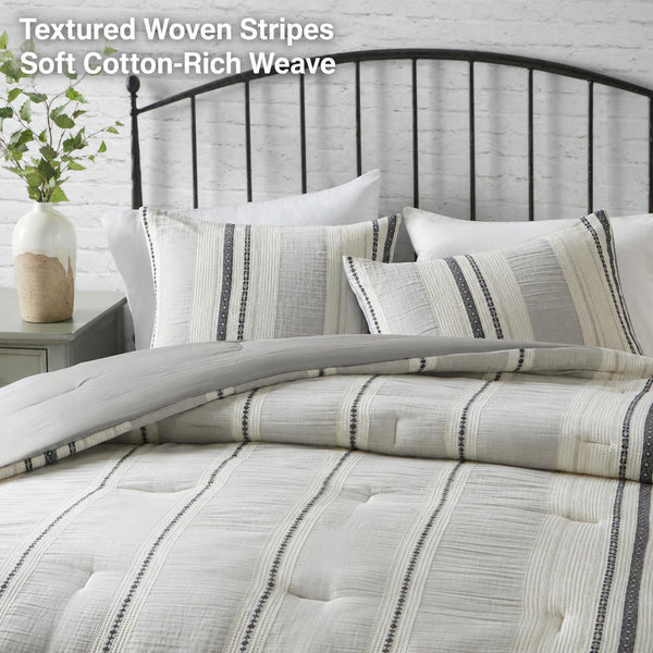 Tahoe Striped Comforter Set