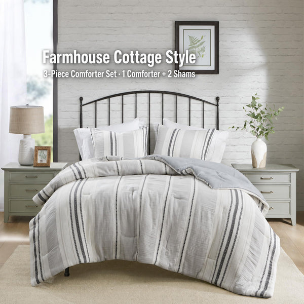Tahoe Striped Comforter Set