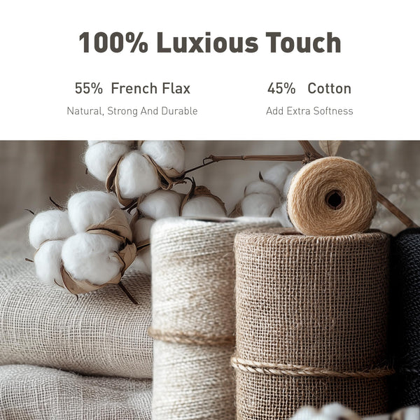 Linen Blend Quilt Set