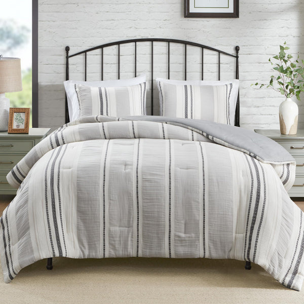 Tahoe Striped Comforter Set