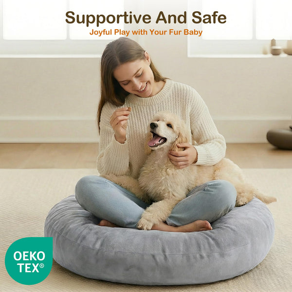 Solid Round Floor Cushion