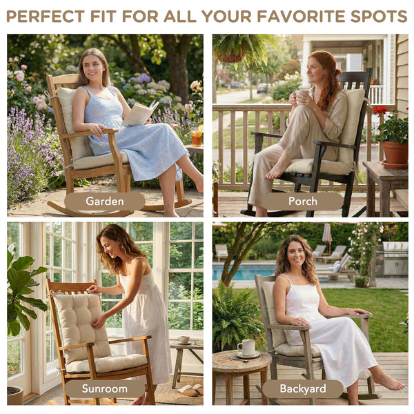 Rocking Chair Cushion Set