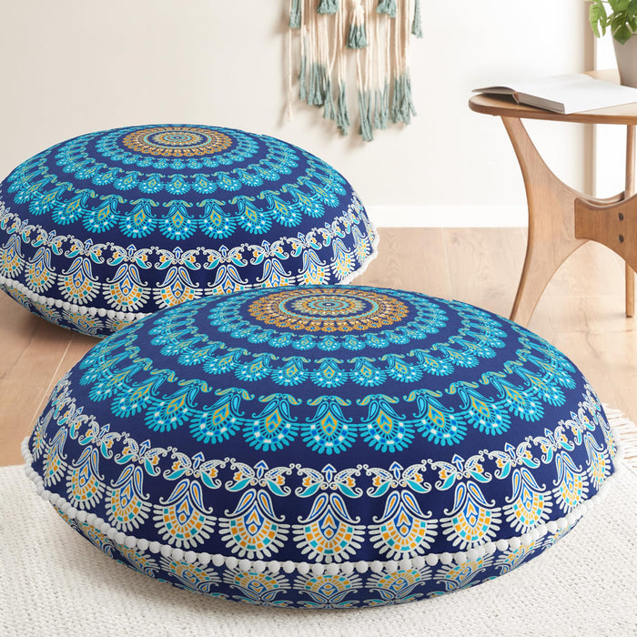 Boho Round Floor Cushion