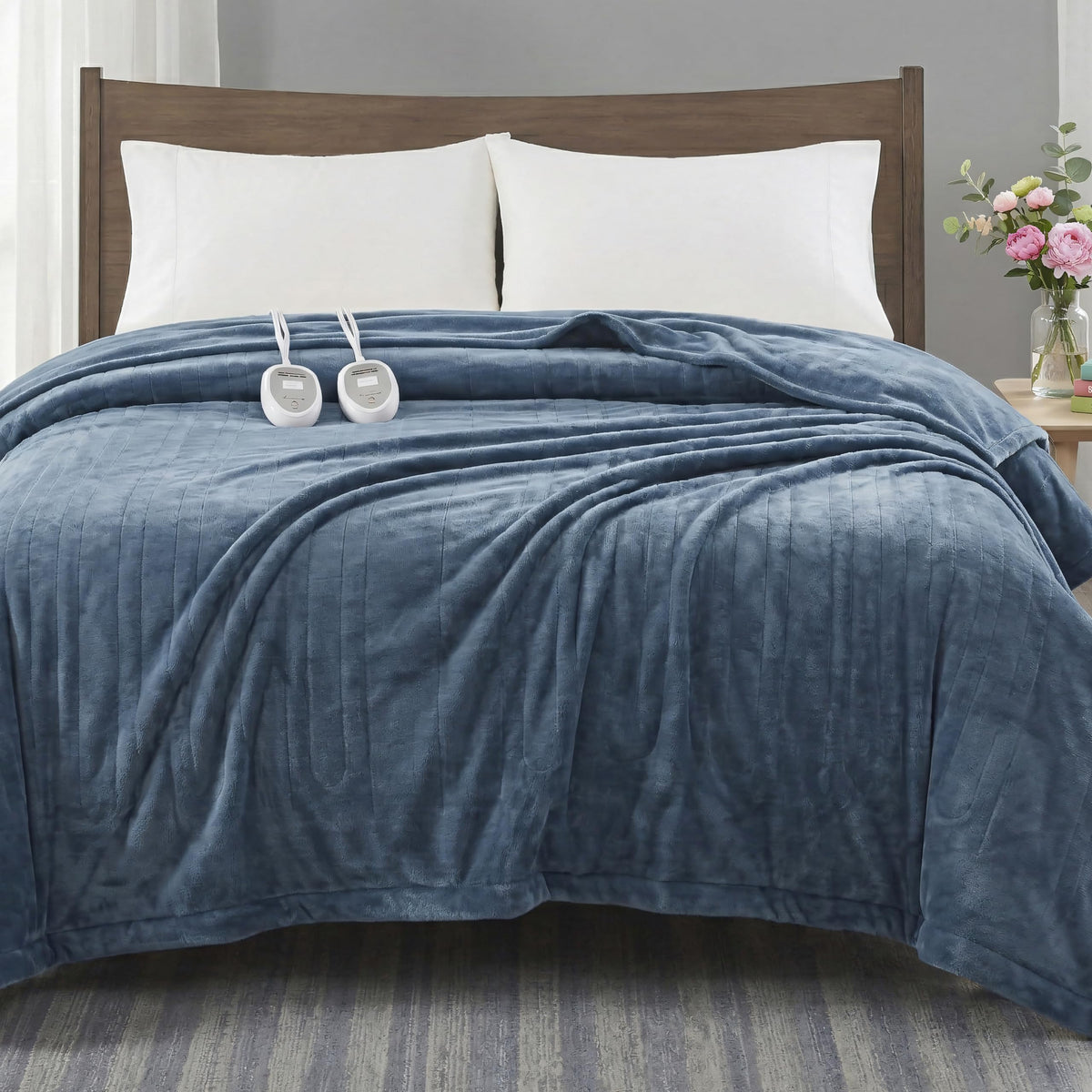 Heated Microplush Electric Blanket