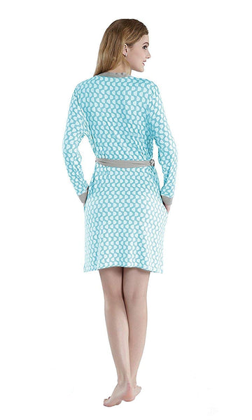 Sidewalk Robe Blue Medium