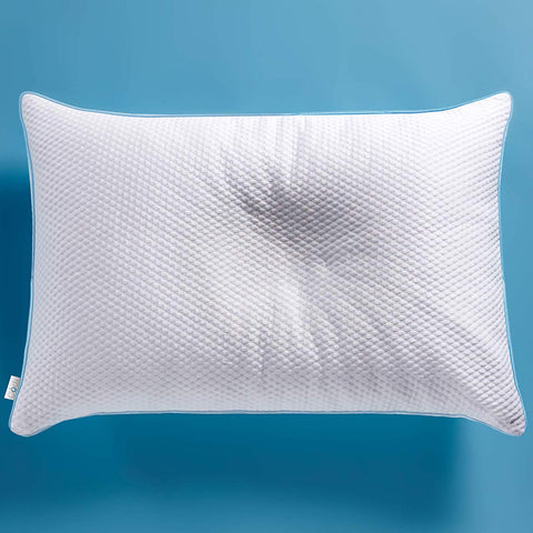 [Advanced] Cooling Pillow w/Shredded Memory Foam| Certipur with Extra Foam Included - Back, Side & Stomach Sleepers Stay Cool & Comfortable w/Patented Triple Vent Cooling System